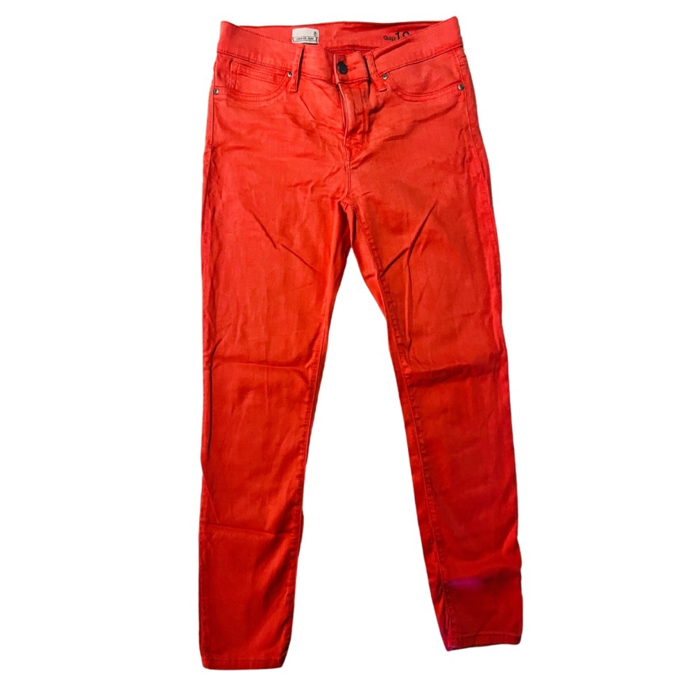 Gap Legging Jean Coral Sz 8 Mid-Rise
